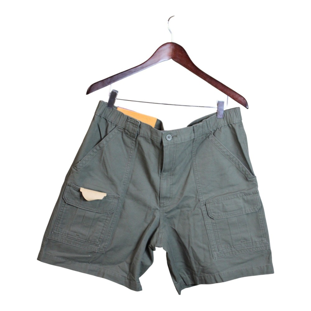 SAVANE‎ Hiking Short Cargo Shorts 36 Olive Green Tech Pocket